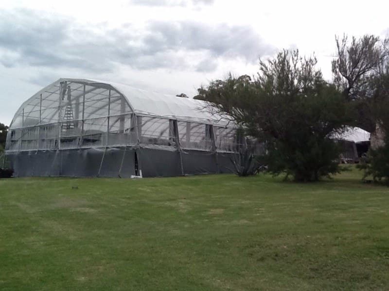 Carpa grande de 24 metros para evento corporativo