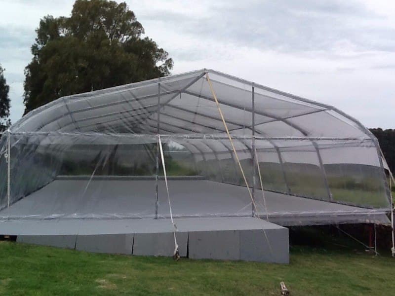 Carpa personalizada para evento de noche Punta del Este