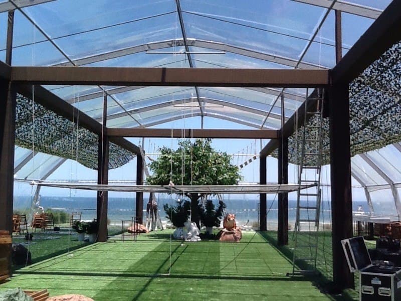 Carpa personalizada para boda al aire libre Maldonado