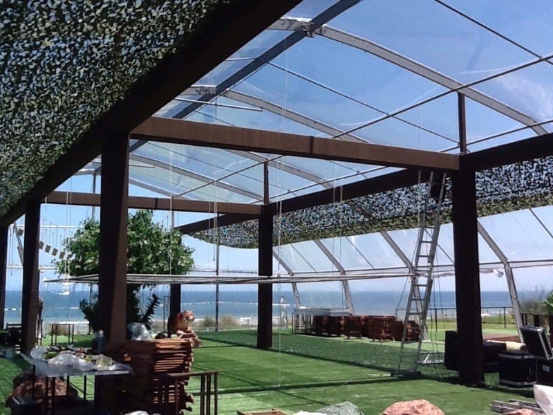 Carpas cerradas para casamiento con cielorraso