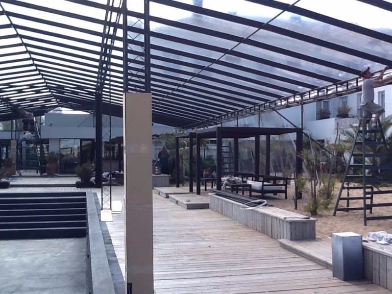 Alquiler de carpa para boda en jardín Uruguay