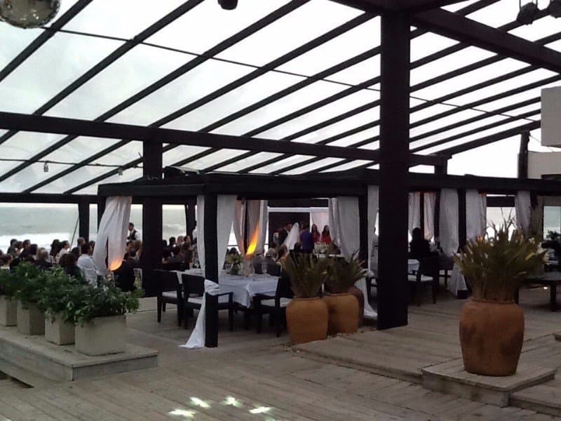Carpa para casamiento de noche en Punta del Este