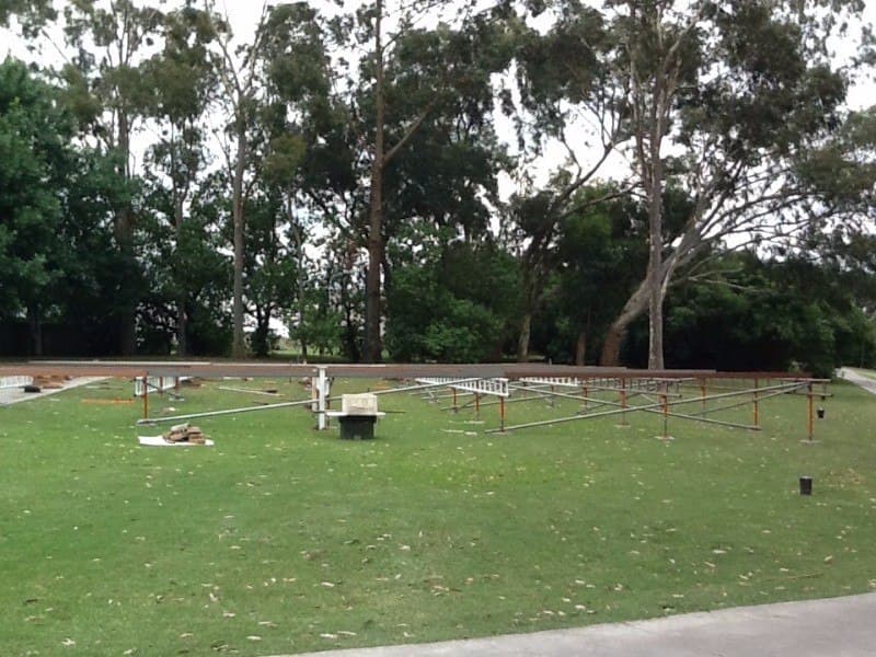 Carpa para casamiento con cerramiento transparente