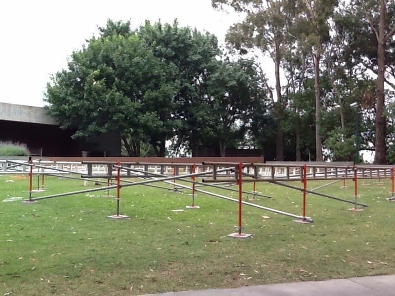 Alquiler de carpa para boda en jardín Uruguay