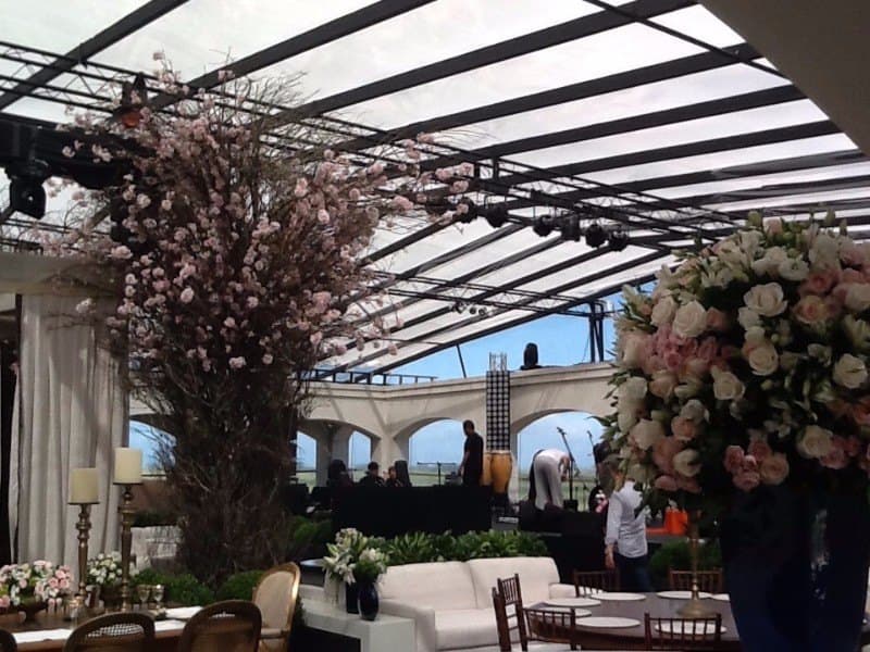 Carpas cerradas para casamiento con cielorraso