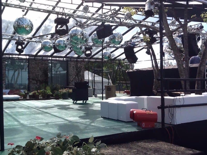 Carpas para casamientos con calefacción Punta del Este